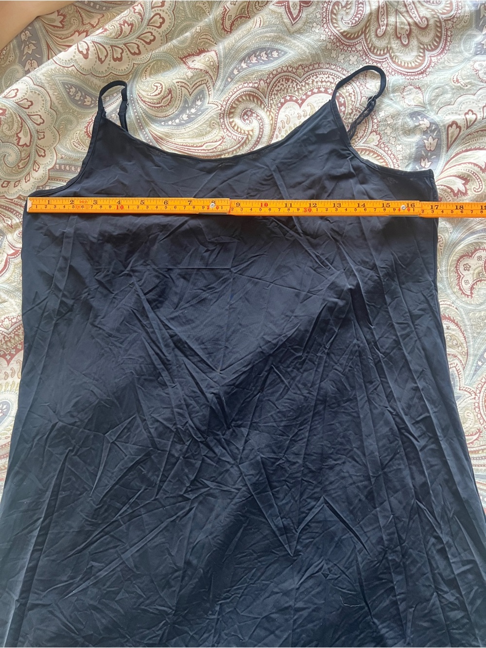 Jockey Black Spaghetti-Strap Slip - Picture 6 of 9